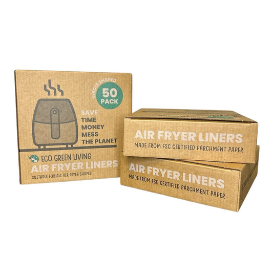 Air Fryer Liners 3x50 Papers, suitable for all air fryers. - EcoGreenLiving