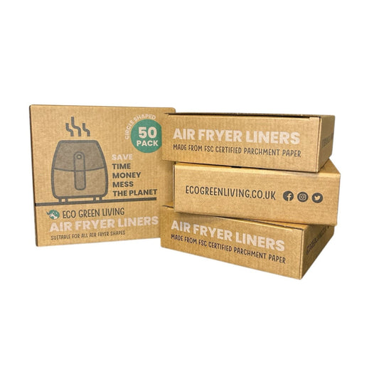 Air Fryer Liners 4x50 Papers, suitable for all air fryers. - EcoGreenLiving