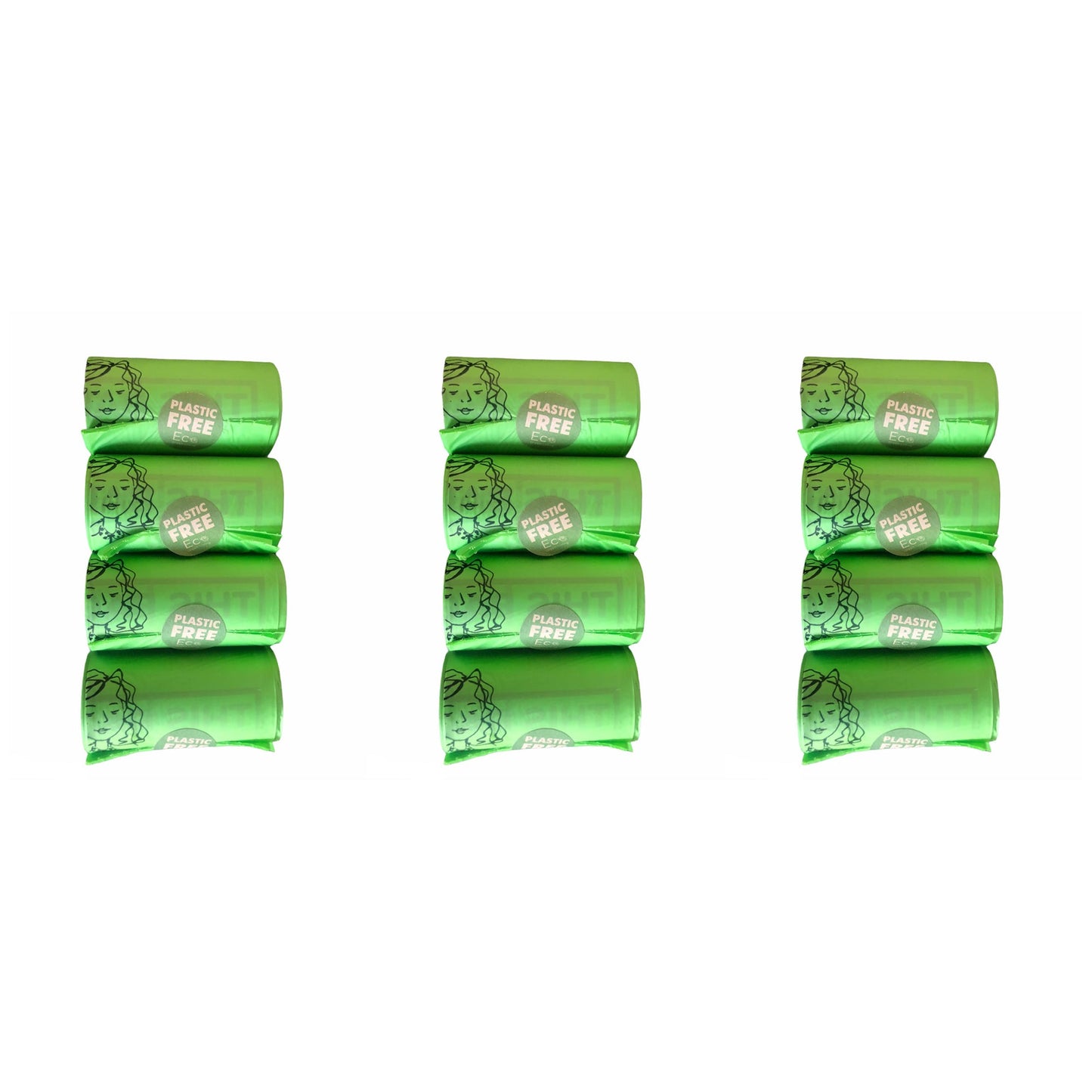 Compostable Dog Poop Bags Subscription- 3 Boxes of 60 Bags - Eco Green Living