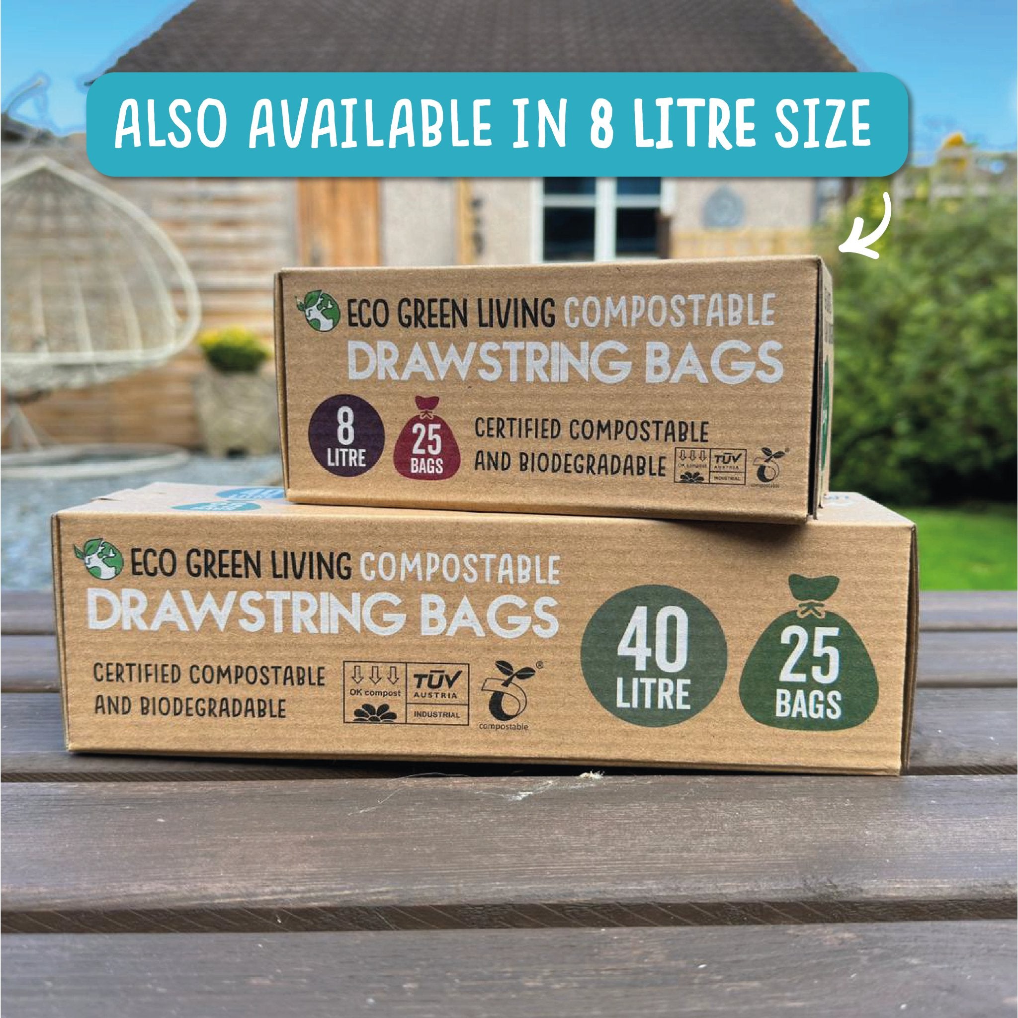 Easyfriendly Compostable Eco Green Living Introduces Certified Home Compostable Drawstring Bags ...