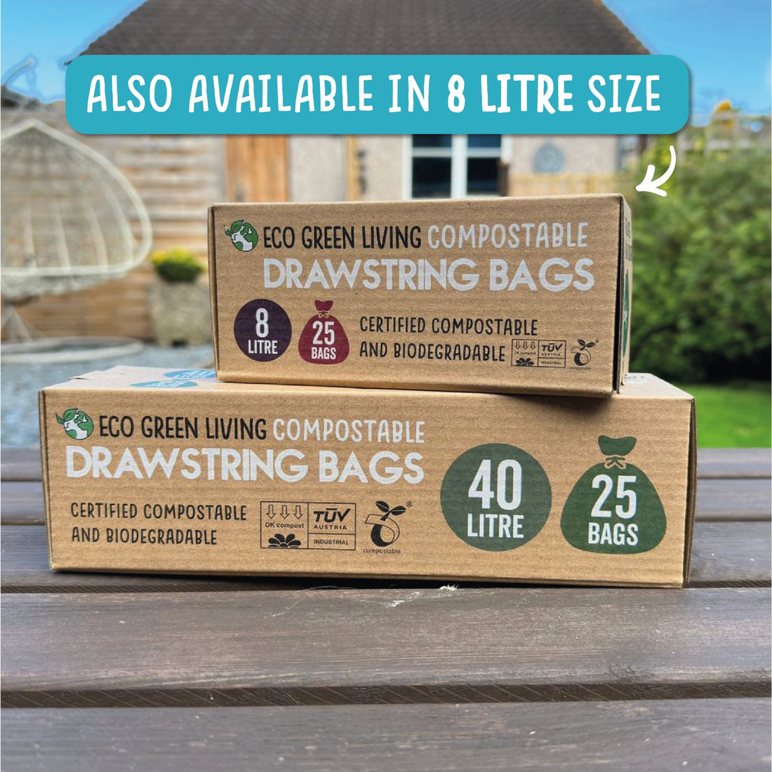 Eco Green Living Introduces Certified Home Compostable Drawstring Bags, Paving the Way for Eco-Friendly Living - EcoGreenLiving