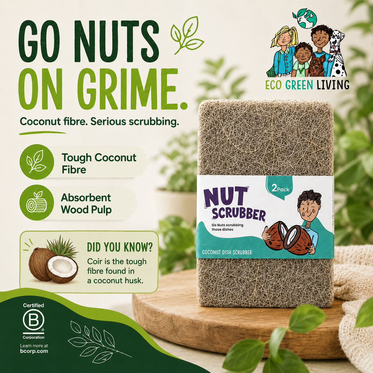 Nut Scrubber 2 Pack