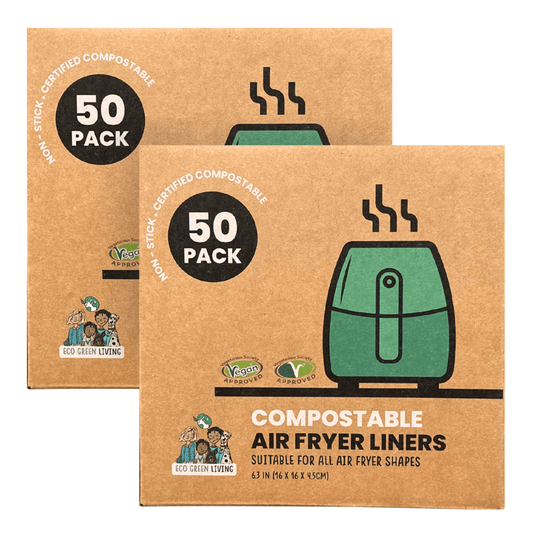 Air Fryer Liners 2x50 Papers, suitable for all air fryers. - EcoGreenLiving