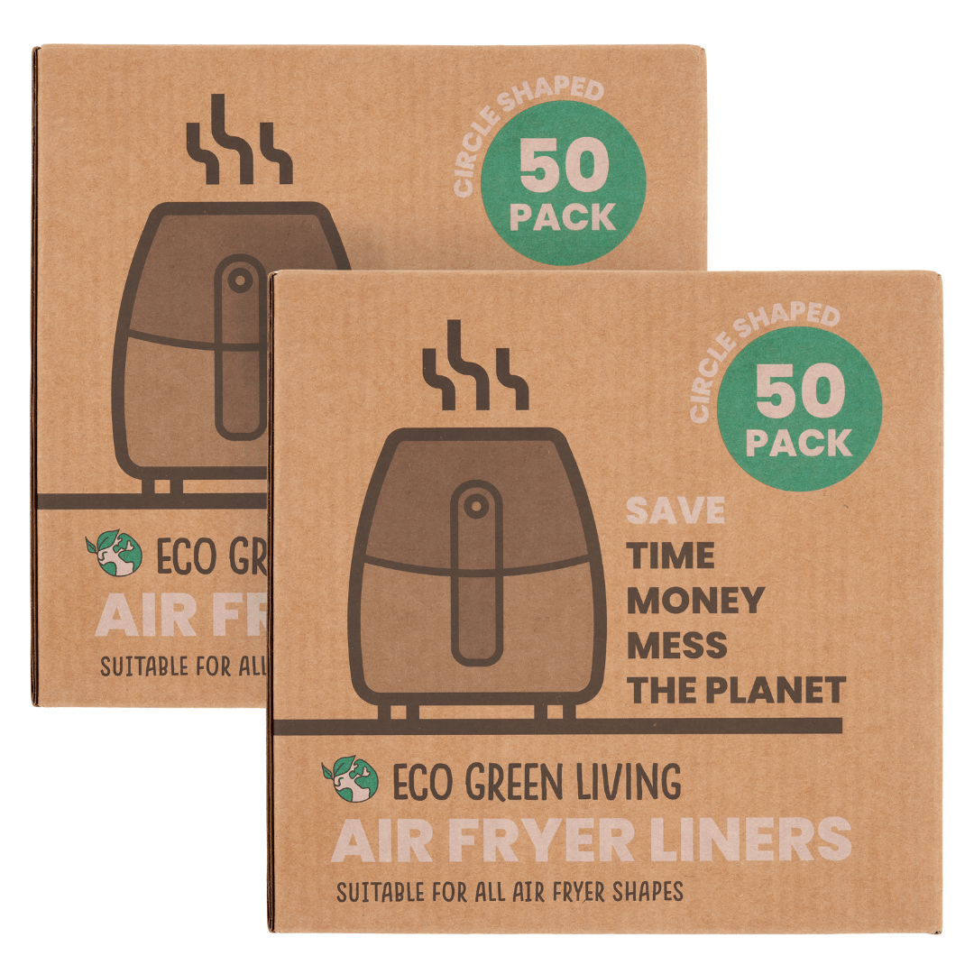 Air Fryer Liners 2x50 Papers, suitable for all air fryers. - EcoGreenLiving