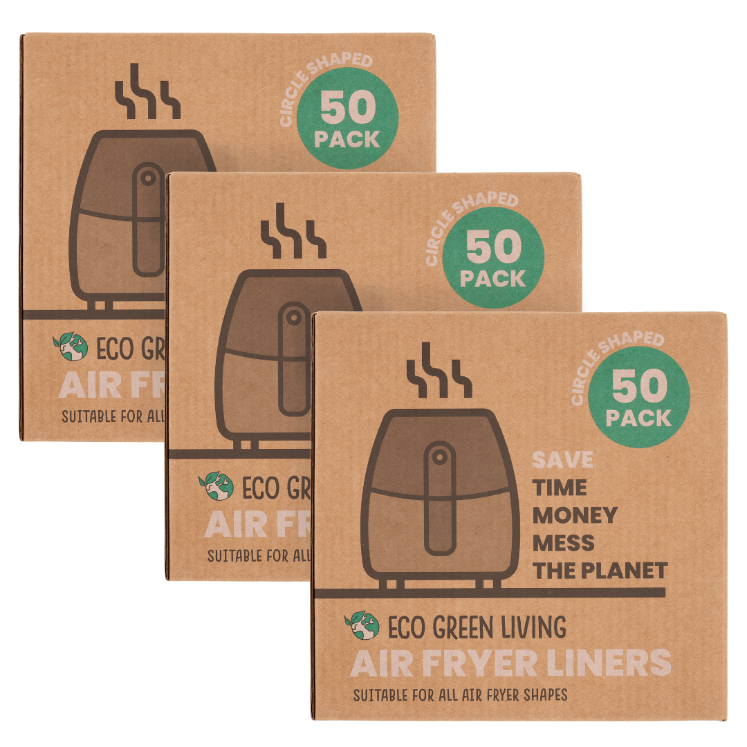 Air Fryer Liners 3x50 Papers, suitable for all air fryers. - EcoGreenLiving