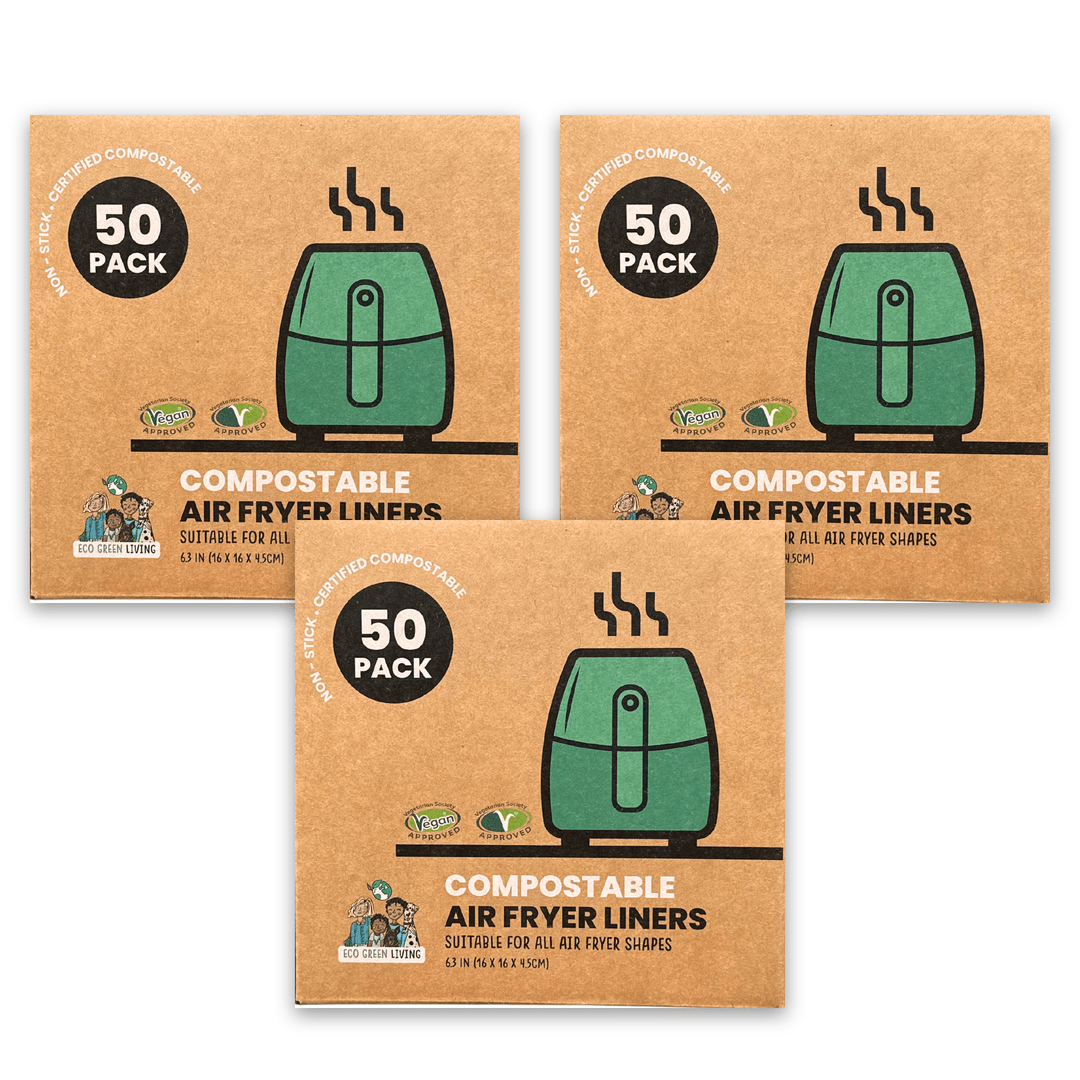 Air Fryer Liners 3x50 Papers, suitable for all air fryers. - EcoGreenLiving