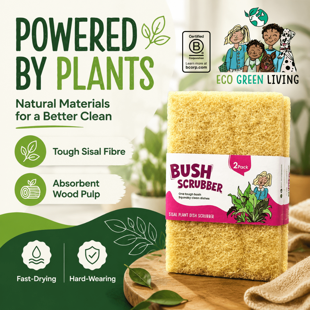 Bush Scrubber 2 Pack (6 packs) - EcoGreenLiving