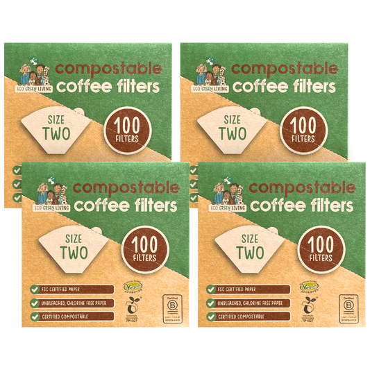 Coffee Filter: Size 2 (4 packs) - EcoGreenLiving