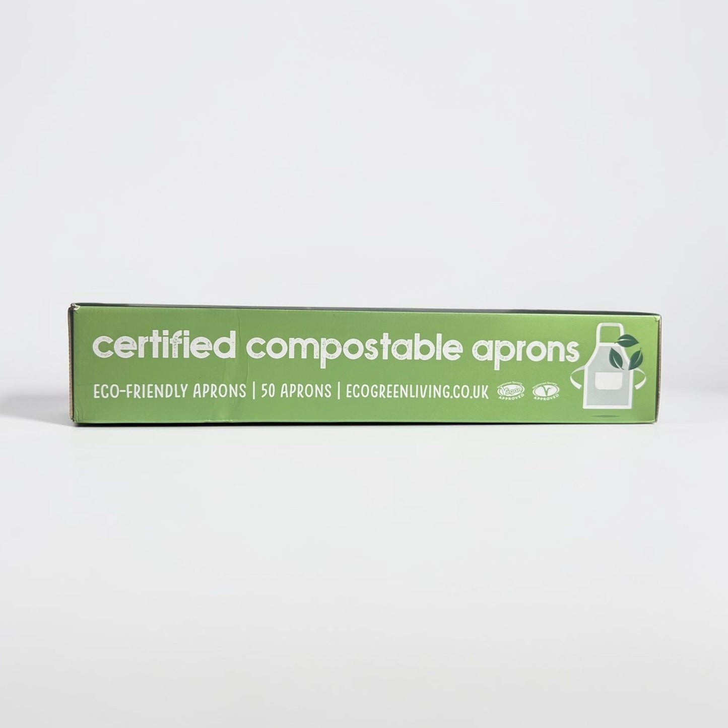 Eco-friendly Certified Compostable Aprons (50 aprons) - EcoGreenLiving