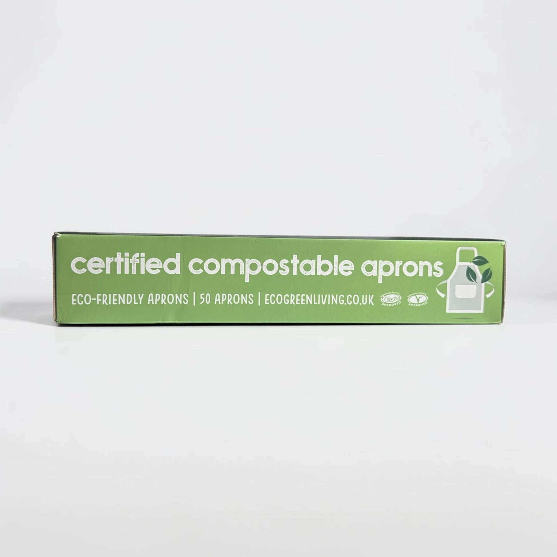 Eco-friendly Certified Compostable Aprons (50 aprons) - EcoGreenLiving