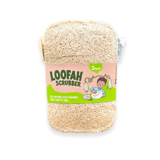 Loofah Scrubber 2 Pack - EcoGreenLiving