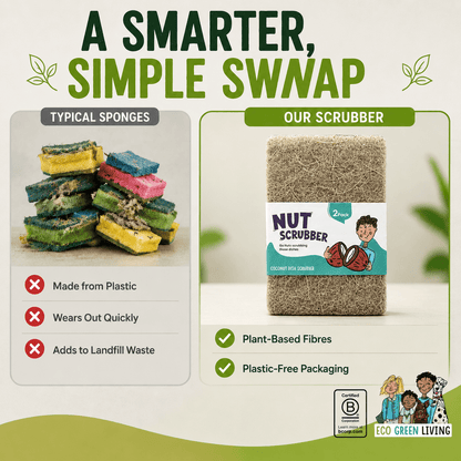 Nut Scrubber 2 Pack (6 packs) - EcoGreenLiving