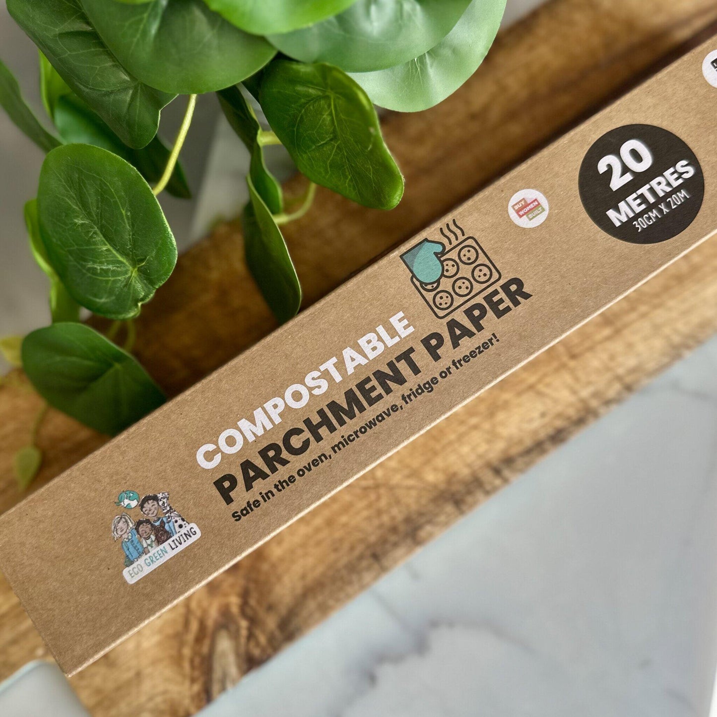 Parchment Paper 30cm x 20m, 38gsm - 1 roll - EcoGreenLiving