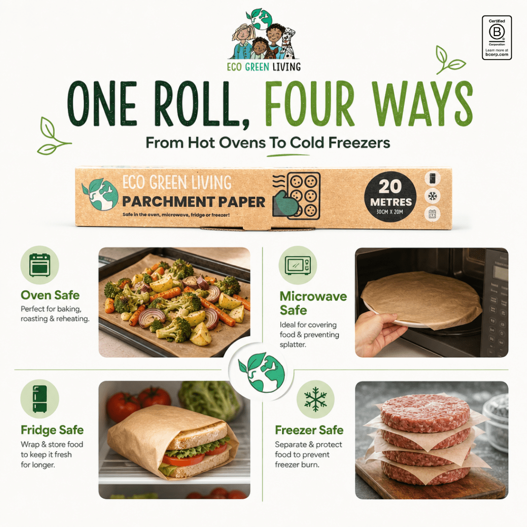 Parchment Paper 30cm x 20m, 38gsm - 1 roll - EcoGreenLiving