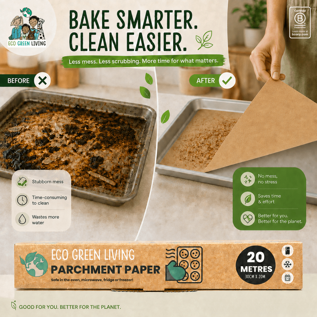 Parchment Paper 30cm x 20m, 38gsm - 1 roll - EcoGreenLiving
