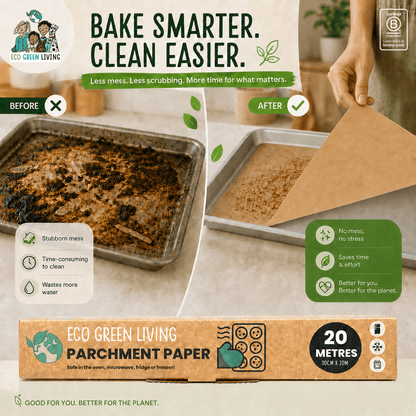 Parchment Paper 30cm x 20m, 38gsm - 1 roll - EcoGreenLiving