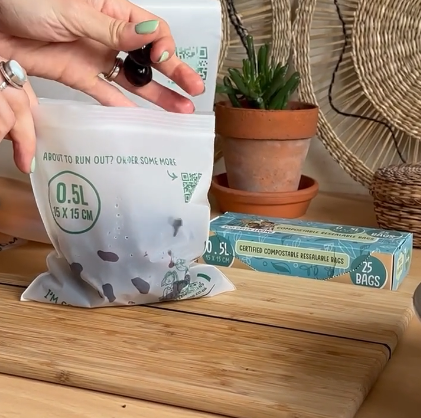 Resealable best sale zip bags