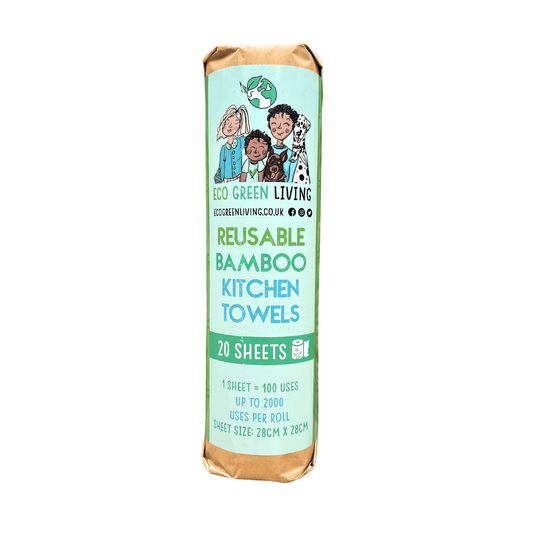 Reusable Bamboo Kitchen Towels - EcoGreenLiving