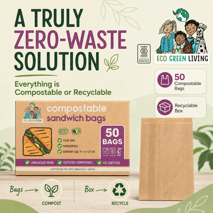 Sandwich Bag 50 bags - EcoGreenLiving