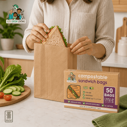 Sandwich Bag 50 bags - EcoGreenLiving