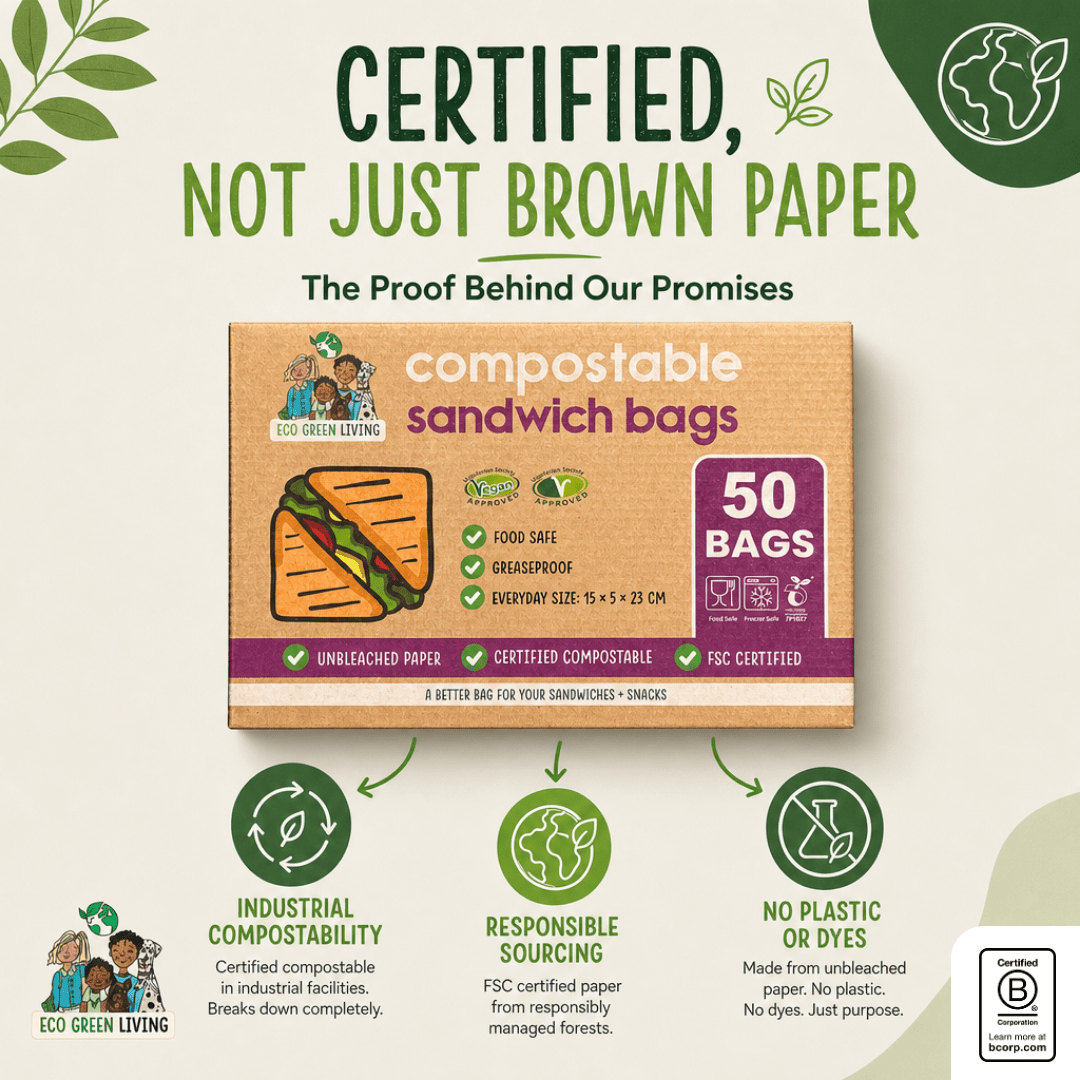 Sandwich Bag 50 bags - EcoGreenLiving