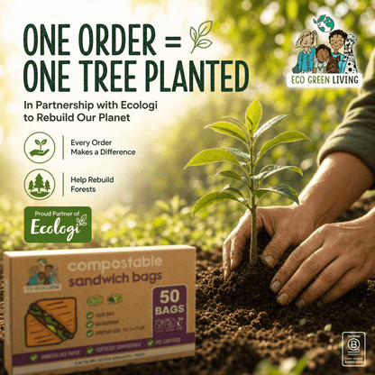 Sandwich Bag 50 bags - EcoGreenLiving