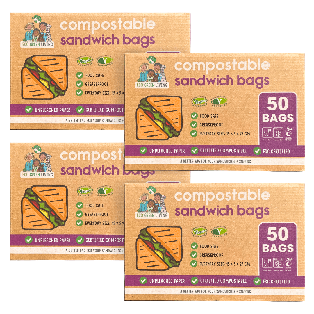 Sandwich Bag (50 bags x Pack of 4) - EcoGreenLiving