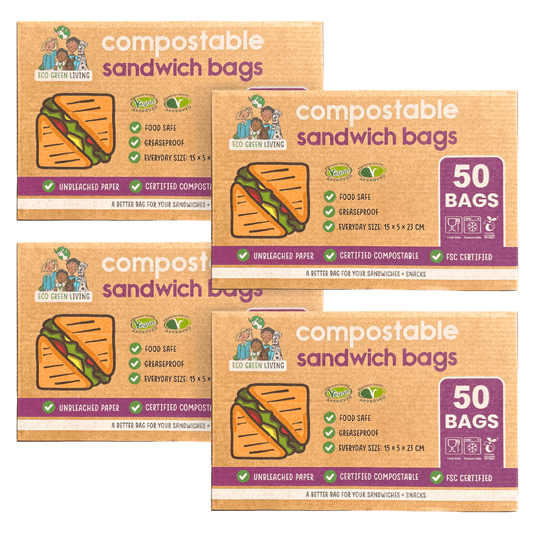 Sandwich Bag (50 bags x Pack of 4) - EcoGreenLiving