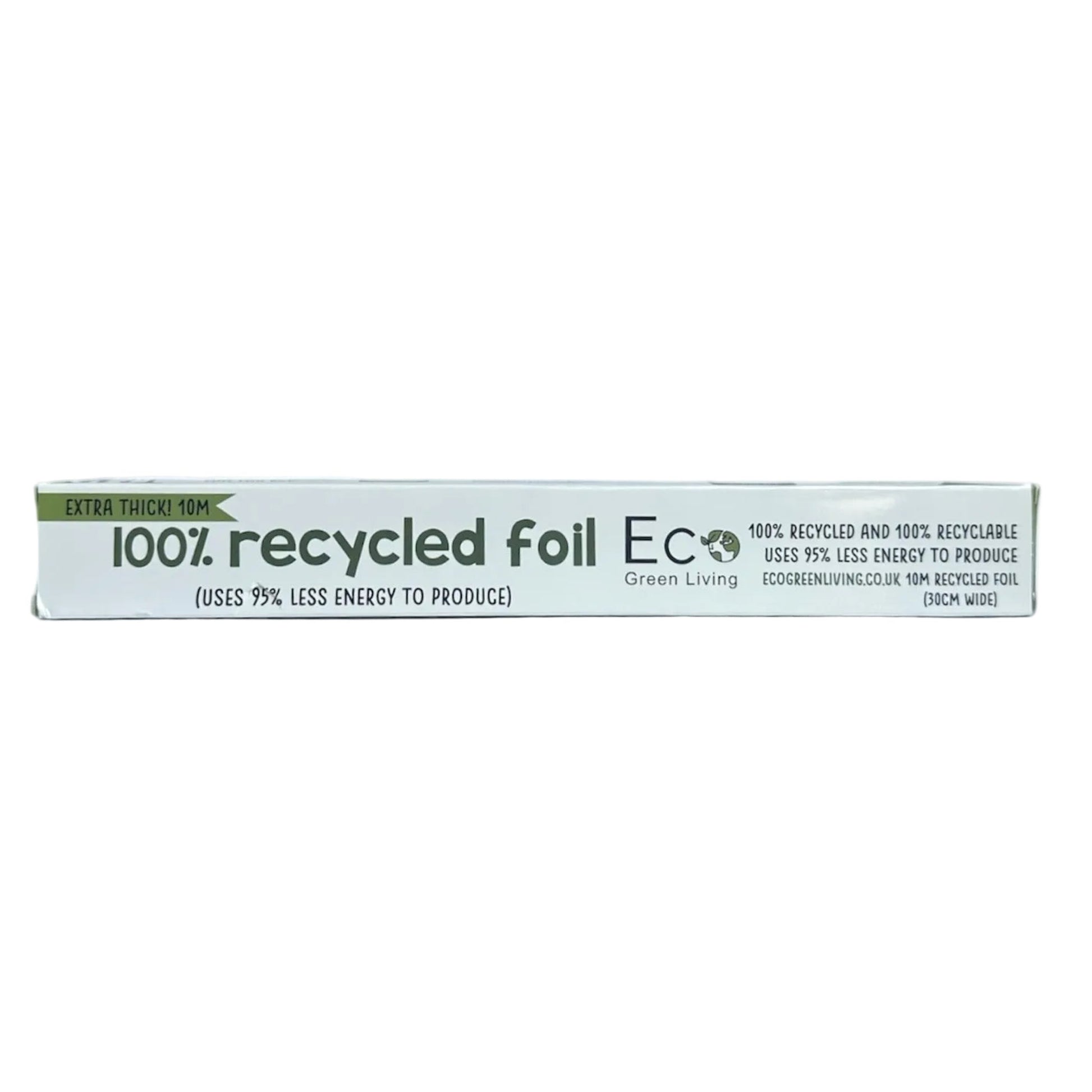 Tin Foil - 100% Recycled - 1 X 30cm x 10m - EcoGreenLiving