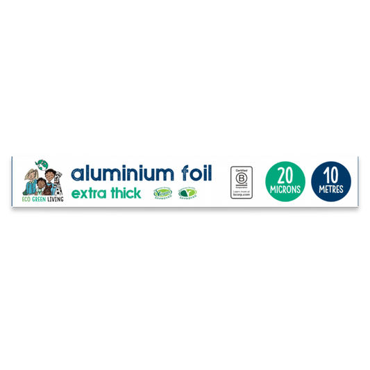 Tin Foil - 100% Recycled - 1 X 30cm x 10m - EcoGreenLiving