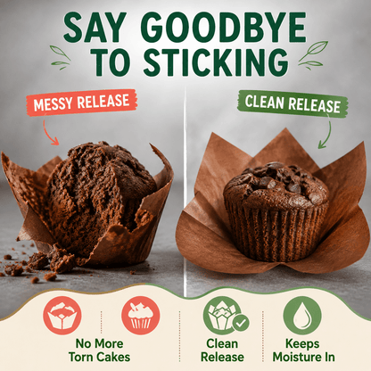 Tulip Cupcake Cases – 75 Pack (4 packs) - EcoGreenLiving