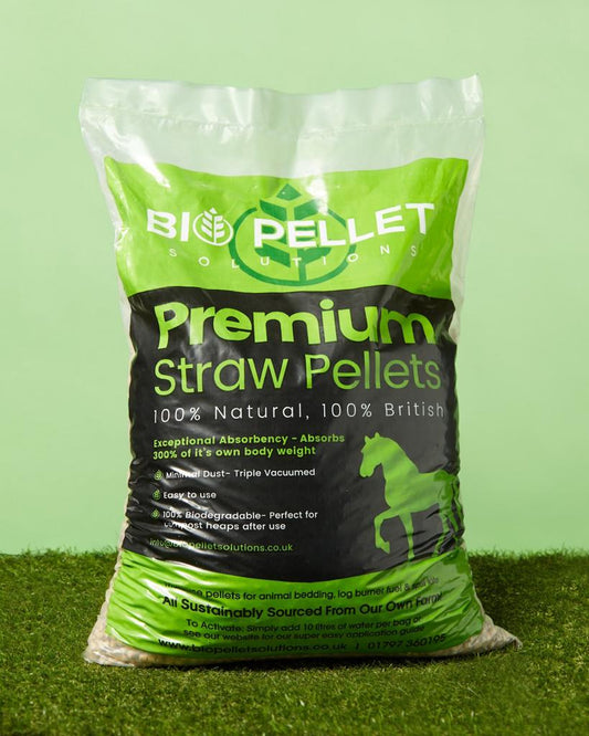 Biobedding Straw Pellets 15kg Bag - Eco Green Living