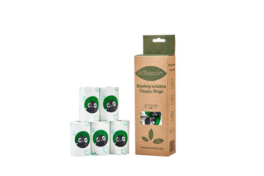 Biodegradable Nappy Bags | Pack of 100 bags - Eco Green Living