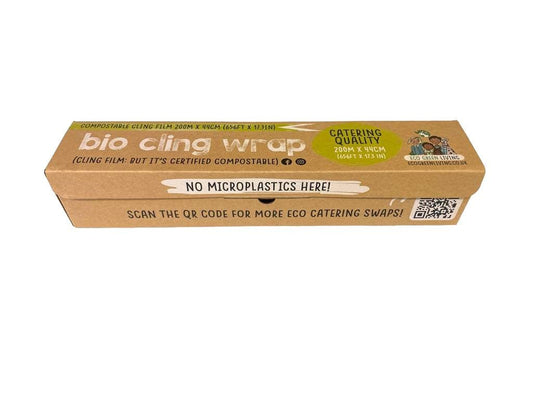 Catering Certified Compostable Clingfilm 44cm x 200m - EcoGreenLiving