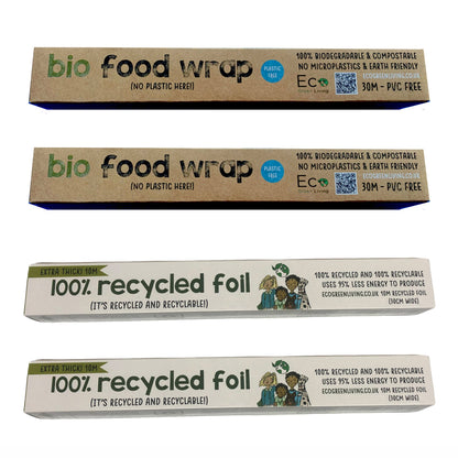 Cling Film & Tin Foil Pack - Eco Friendly Swap-Outs - EcoGreenLiving