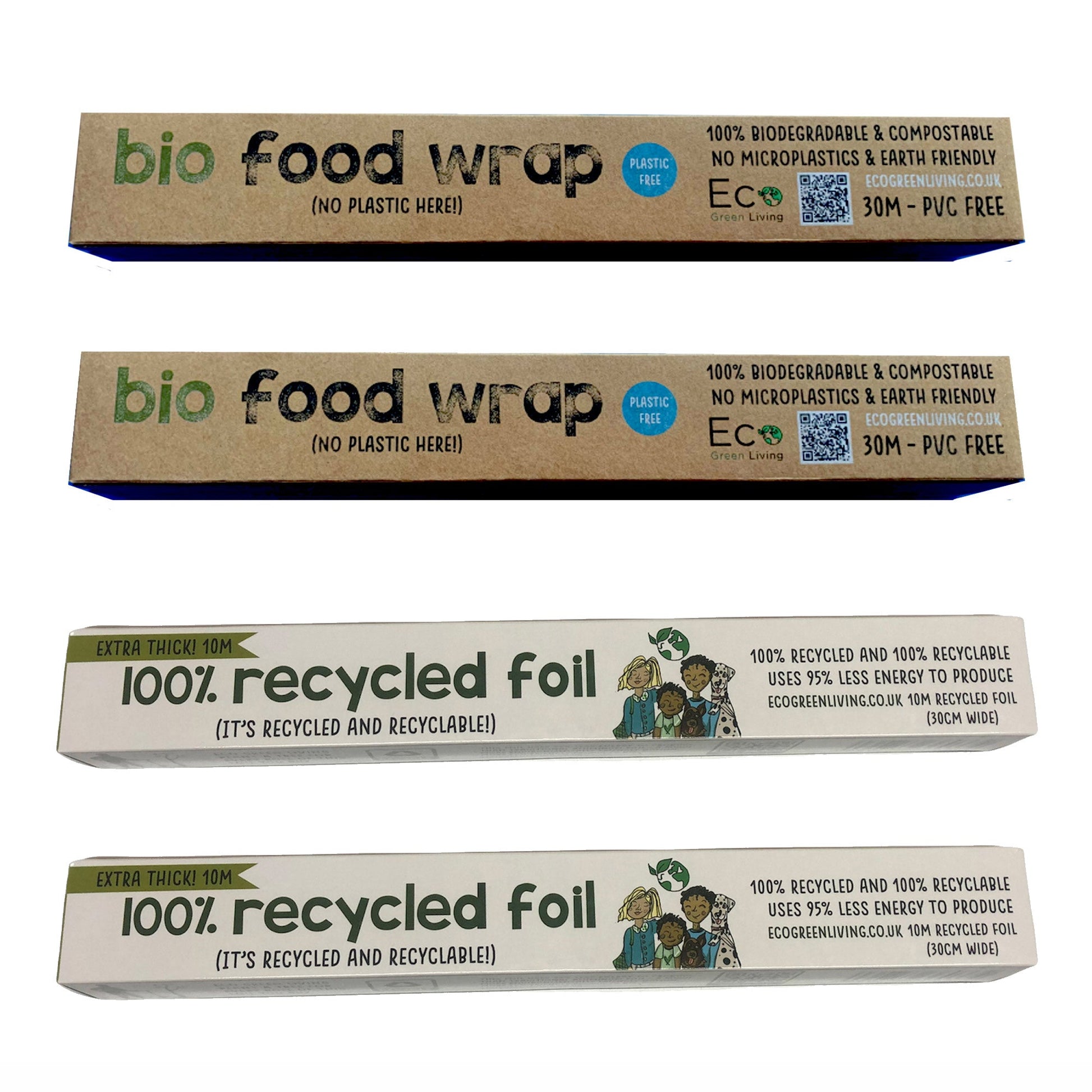 Cling Film & Tin Foil Pack Subscription- Eco Friendly Swap-Outs - Eco Green Living