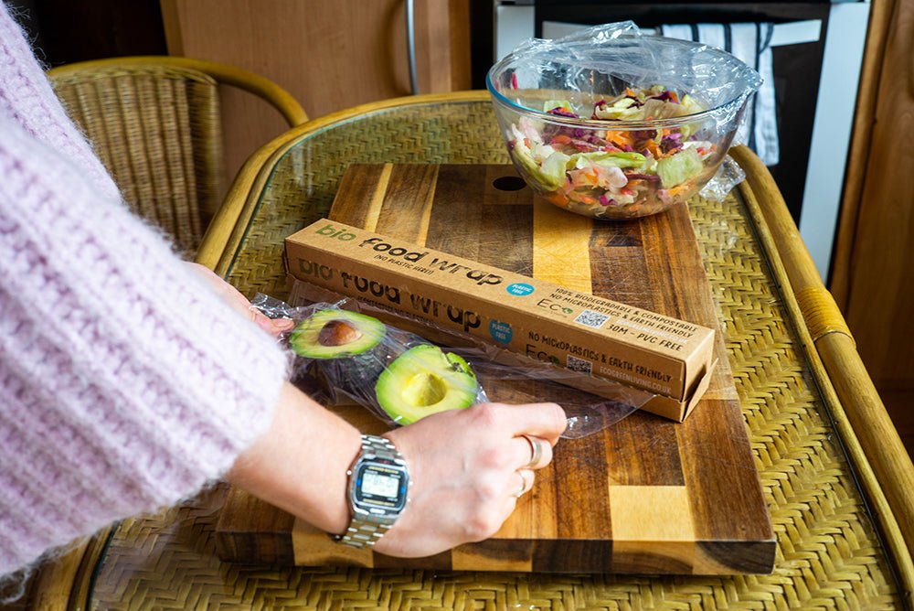 Compostable Cling Film - Zero Plastic - Recycled Packaging - 1 x 30m roll - Wholesale - EcoGreenLiving