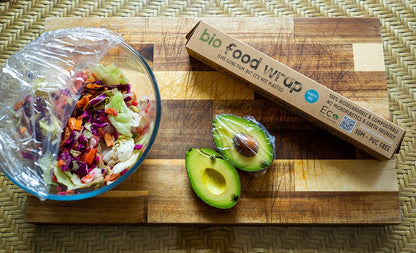Compostable Cling Film - Zero Plastic - Recycled Packaging - 1 x 30m roll - Wholesale - EcoGreenLiving