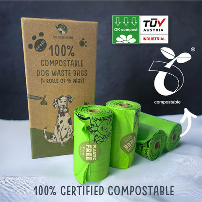 Compostable Dog Bags Bundle (10 packs!) - Eco Green Living