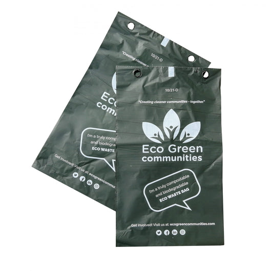 Compostable Dog Poop Bags x 100 - EcoGreenLiving