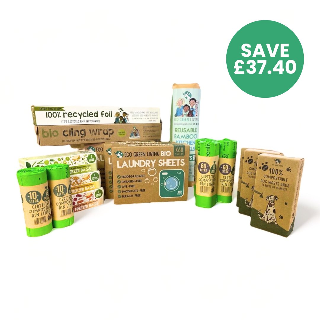 Eco Friendly Swap Out Household Bundle (Large Bin) + Dog Bags! - Eco Green Living